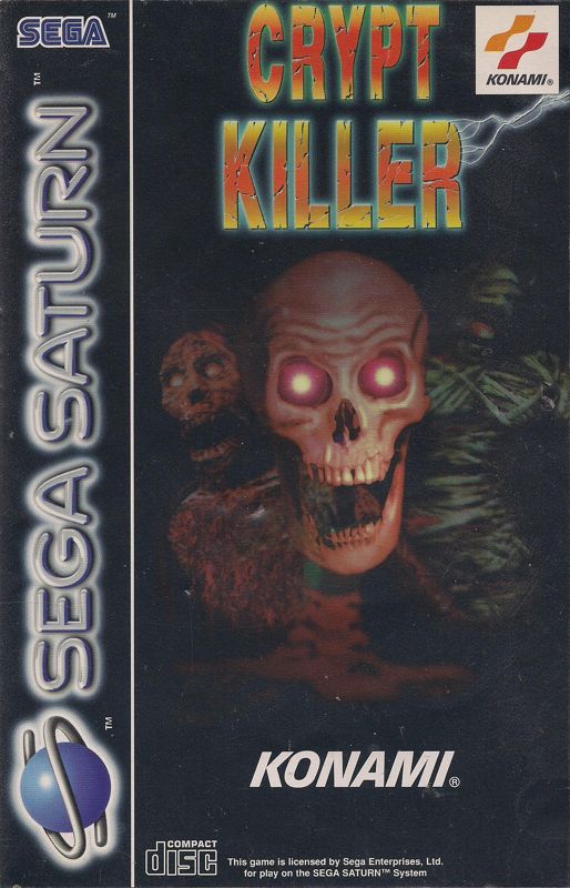 Crypt Killer box art for Sega Saturn